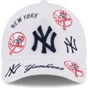 petten-gebogen-wit-snapback-9forty-m-crown-a-frame-all-over-van-new-york-yankees-mlb-van-new-era
