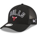petten-gebogen-zwart-snapback-9forty-m-crown-a-frame-pomp-van-chicago-bulls-nba-van-new-era
