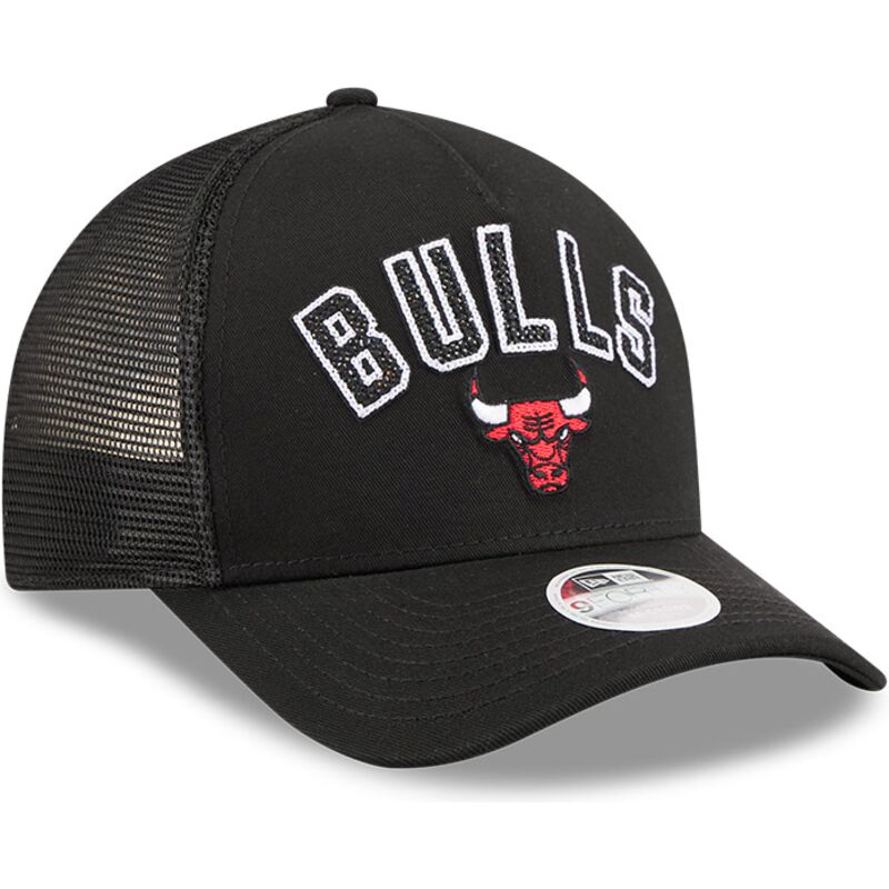 petten-gebogen-zwart-snapback-9forty-m-crown-a-frame-pomp-van-chicago-bulls-nba-van-new-era petten-gebogen-zwart-snapback-9forty-m-crown-a-frame-pomp-van-chicago-bulls-nba-van-new-era