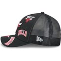 petten-gebogen-zwart-snapback-9forty-m-crown-a-frame-all-over-van-chicago-bulls-nba-van-new-era
