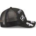 petten-gebogen-zwart-snapback-9forty-m-crown-a-frame-all-over-van-chicago-white-sox-mlb-van-new-era