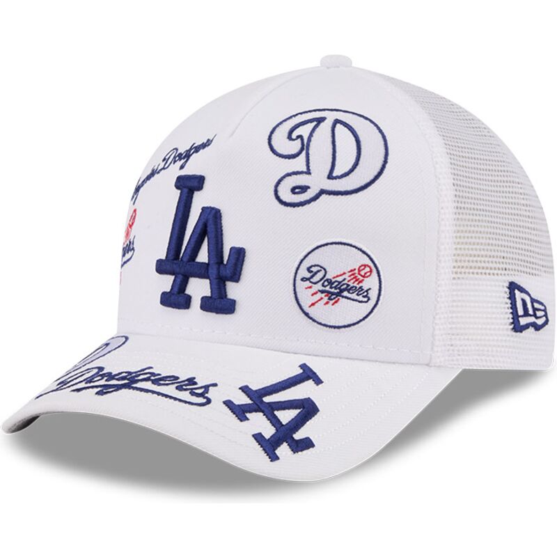 petten-gebogen-wit-snapback-9forty-m-crown-a-frame-all-over-van-los-angeles-dodgers-mlb-van-new-era