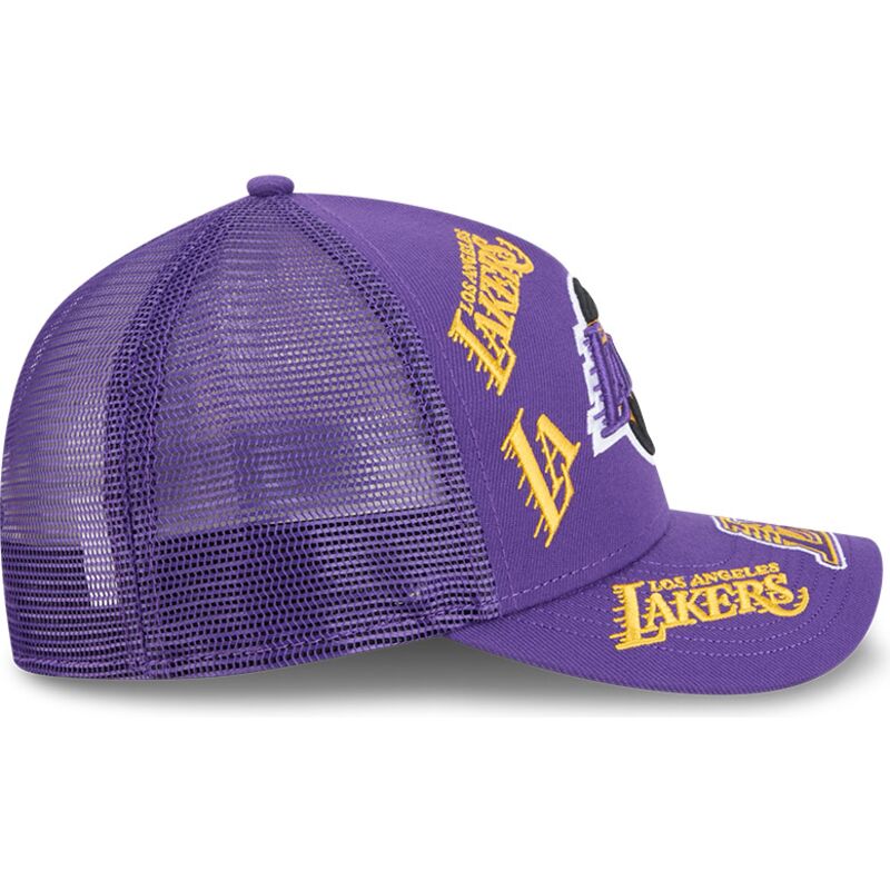 petten-gebogen-paars-snapback-9forty-m-crown-a-frame-all-over-van-los-angeles-lakers-nba-van-new-era
