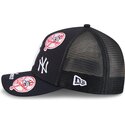 petten-gebogen-marineblauw-snapback-9forty-m-crown-a-frame-all-over-van-new-york-yankees-mlb-van-new-era