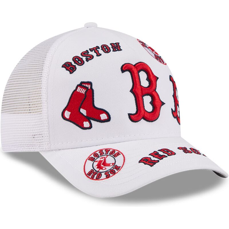 petten-gebogen-wit-snapback-9forty-m-crown-a-frame-all-over-van-boston-red-sox-mlb-van-new-era
