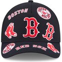 petten-gebogen-marineblauw-snapback-9forty-m-crown-a-frame-all-over-van-boston-red-sox-mlb-van-new-era