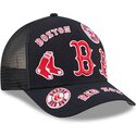 petten-gebogen-marineblauw-snapback-9forty-m-crown-a-frame-all-over-van-boston-red-sox-mlb-van-new-era