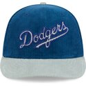 petten-gebogen-blauw-snapback-9fifty-9fifity-two-tone-cord-van-los-angeles-dodgers-mlb-van-new-era
