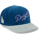 petten-gebogen-blauw-snapback-9fifty-9fifity-two-tone-cord-van-los-angeles-dodgers-mlb-van-new-era