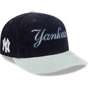 petten-gebogen-marineblauw-snapback-9fifty-9fifity-two-tone-cord-van-new-york-yankees-mlb-van-new-era