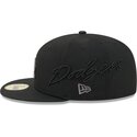 petten-plat-zwart-fitted-59fifty-side-script-van-los-angeles-dodgers-mlb-van-new-era