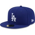 petten-plat-blauw-fitted-59fifty-rhinstone-badge-van-los-angeles-dodgers-mlb-van-new-era