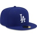 petten-plat-blauw-fitted-59fifty-rhinstone-badge-van-los-angeles-dodgers-mlb-van-new-era