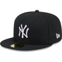 petten-plat-zwart-fitted-59fifty-rhinestone-badge-van-new-york-yankees-mlb-van-new-era