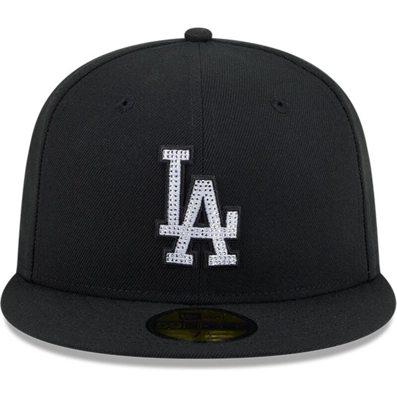 petten-plat-zwart-fitted-59fifty-rhinestone-van-los-angeles-dodgers-mlb-van-new-era petten-plat-zwart-fitted-59fifty-rhinestone-van-los-angeles-dodgers-mlb-van-new-era
