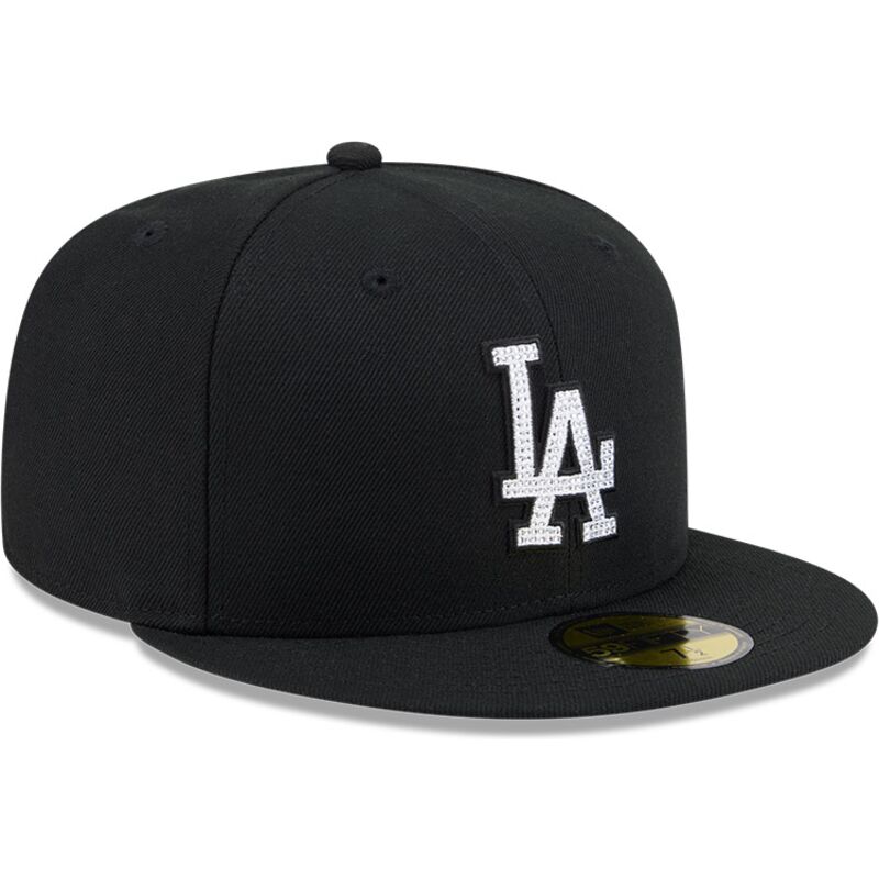 petten-plat-zwart-fitted-59fifty-rhinestone-van-los-angeles-dodgers-mlb-van-new-era petten-plat-zwart-fitted-59fifty-rhinestone-van-los-angeles-dodgers-mlb-van-new-era