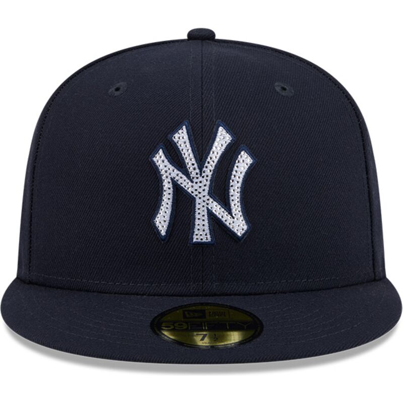 petten-plat-marineblauw-fitted-59fifty-rhinestone-badge-van-new-york-yankees-mlb-van-new-era