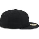 petten-plat-zwart-fitted-59fifty-rhinestone-badge-van-chicago-white-sox-mlb-van-new-era