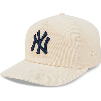 Petten gebogen beige verstelbaar 19TWENTY NA Lifestyle F1 van New York Yankees MLB van New Era