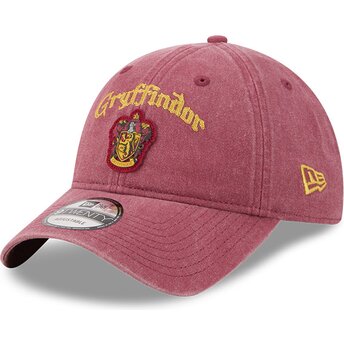 Petten gebogen rood verstelbaar 9TWENTY NA Lifestyle F1 van Gryffindor Harry Potter van New Era
