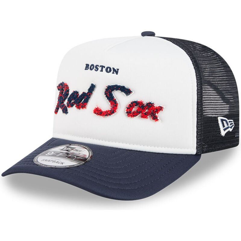 petten-gebogen-marineblauw-snapback-9fifty-a-frame-na-lifestyle-f1-van-boston-red-sox-mlb-van-new-era