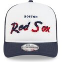 petten-gebogen-marineblauw-snapback-9fifty-a-frame-na-lifestyle-f1-van-boston-red-sox-mlb-van-new-era