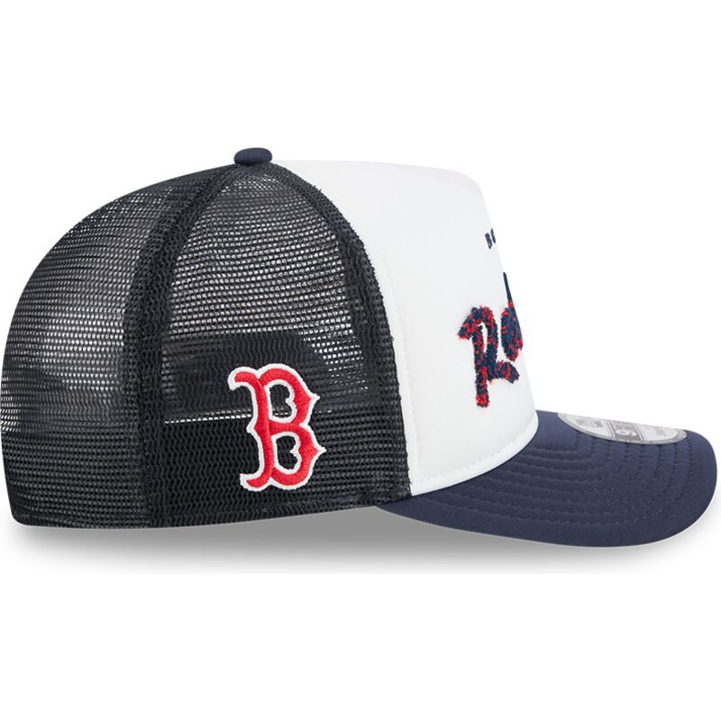 petten-gebogen-marineblauw-snapback-9fifty-a-frame-na-lifestyle-f1-van-boston-red-sox-mlb-van-new-era