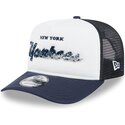 petten-gebogen-marineblauw-snapback-9fifty-a-frame-na-lifestyle-f1-van-new-york-yankees-mlb-van-new-era