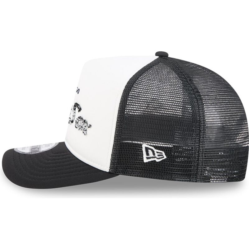 petten-gebogen-zwart-snapback-9fifty-a-frame-na-lifestyle-f1-van-chicago-white-sox-mlb-van-new-era