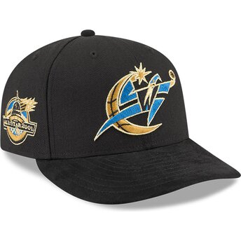 Petten gebogen zwart snapback 9FIFTY NA Lifestyle F1 van Washington Wizards NBA van New Era