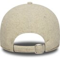 petten-gebogen-beige-verstelbaar-9twenty-a-frame-melton-luxe-van-new-york-yankees-mlb-van-new-era