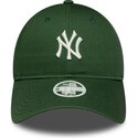 petten-gebogen-groen-verstelbaar-9twenty-league-essential-midi-van-new-york-yankees-mlb-van-new-era