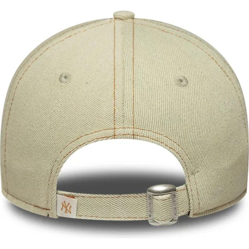 petten-gebogen-beige-verstelbaar-9twenty-denim-van-new-york-yankees-mlb-van-new-era