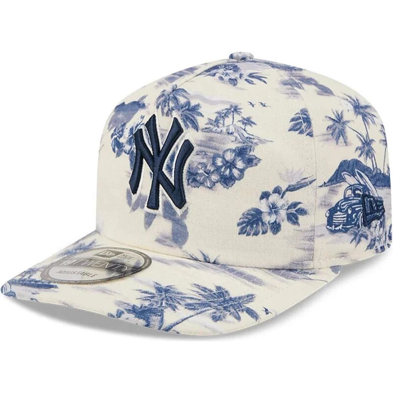 petten-gebogen-marineblauw-snapback-19twenty-tropics-van-new-york-yankees-mlb-van-new-era