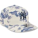 petten-gebogen-marineblauw-snapback-19twenty-tropics-van-new-york-yankees-mlb-van-new-era
