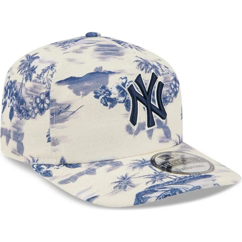 petten-gebogen-marineblauw-snapback-19twenty-tropics-van-new-york-yankees-mlb-van-new-era