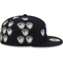 petten-plat-marineblauw-fitted-59fifty-spike-lee-gloves-van-new-york-yankees-mlb-van-new-era