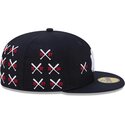 petten-plat-marineblauw-fitted-59fifty-spike-lee-crossed-bats-van-new-york-yankees-mlb-van-new-era