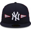 petten-plat-marineblauw-fitted-59fifty-spike-lee-flags-van-new-york-yankees-mlb-van-new-era