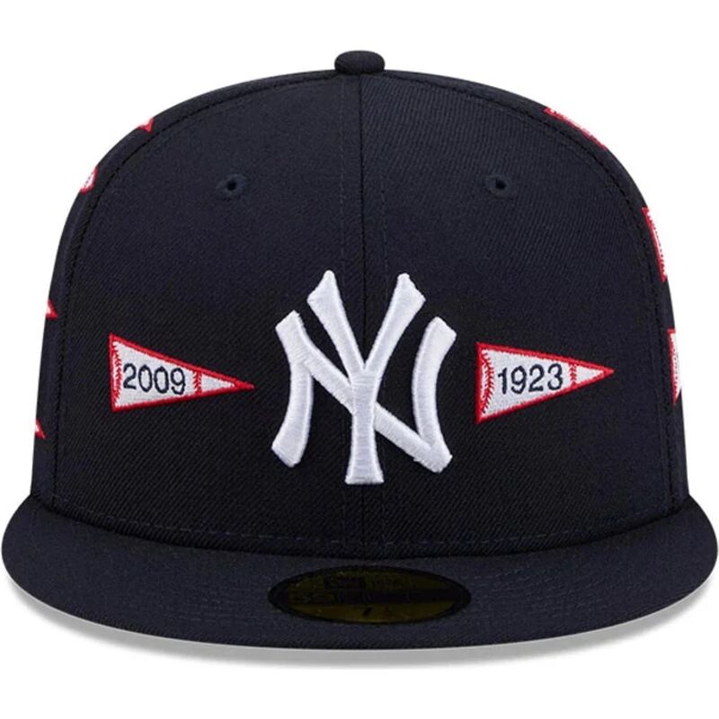 petten-plat-marineblauw-fitted-59fifty-spike-lee-flags-van-new-york-yankees-mlb-van-new-era petten-plat-marineblauw-fitted-59fifty-spike-lee-flags-van-new-york-yankees-mlb-van-new-era