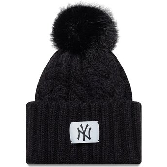 Mutsen pompon zwart voor kinderen Cable van New York Yankees MLB van New Era