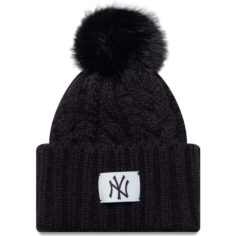 mutsen-pompon-zwart-voor-kinderen-cable-van-new-york-yankees-mlb-van-new-era mutsen-pompon-zwart-voor-kinderen-cable-van-new-york-yankees-mlb-van-new-era