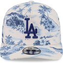 petten-gebogen-blauw-snapback-19twenty-tropics-van-los-angeles-dodgers-mlb-van-new-era