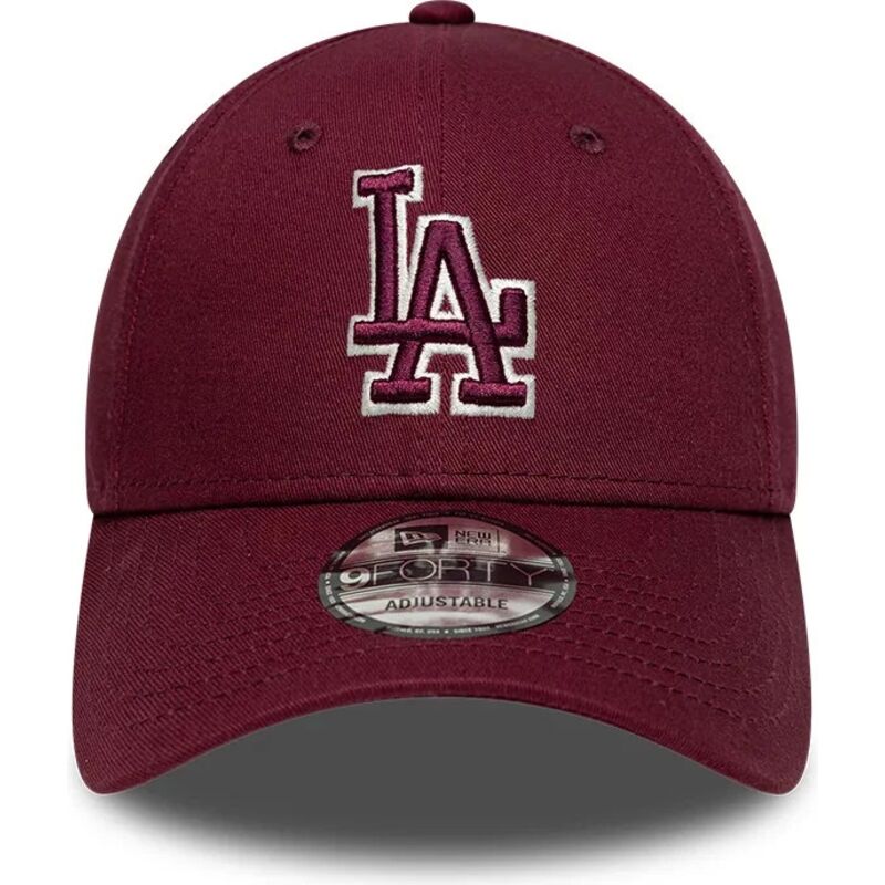 petten-gebogen-rood-verstelbaar-9forty-team-outline-van-los-angeles-dodgers-mlb-van-new-era petten-gebogen-rood-verstelbaar-9forty-team-outline-van-los-angeles-dodgers-mlb-van-new-era
