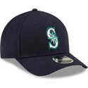 petten-gebogen-marineblauw-snapback-9forty-m-crown-player-replica-van-seattle-mariners-mlb-van-new-era