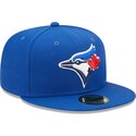 petten-plat-blauw-fitted-59fifty-ac-perf-van-toronto-blue-jays-mlb-van-new-era
