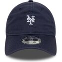 petten-gebogen-marineblauw-verstelbaar-9twenty-washed-mini-van-new-york-mets-mlb-van-new-era