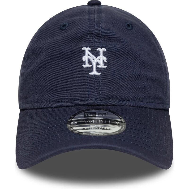 petten-gebogen-marineblauw-verstelbaar-9twenty-washed-mini-van-new-york-mets-mlb-van-new-era
