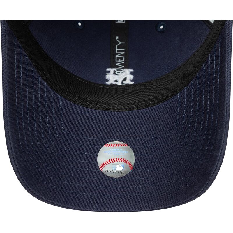 petten-gebogen-marineblauw-verstelbaar-9twenty-washed-mini-van-new-york-mets-mlb-van-new-era