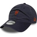 petten-gebogen-marineblauw-verstelbaar-9twenty-mini-van-new-york-mets-mlb-van-new-era